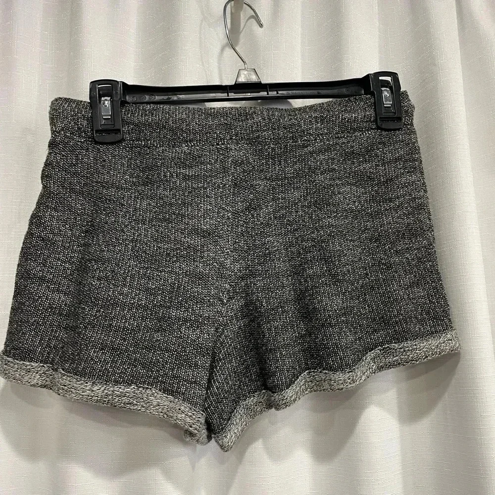 Mossimo Women’s XS Pajama Shorts Bottoms PJs Cozy Black Grey GUC Cotton Blend